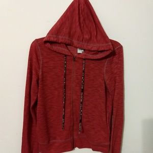 American Rag Hooded Sweater Fill Zip. Size M.